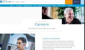 
							         Element Careers | Jobs | Element - Element Materials Technology								  
							    