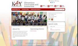 
							         Elementary Curriculum and Instruction - Katy ISD								  
							    