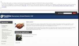 
							         Elementary School District 159 - Frontline Recruitment - Applitrack.com								  
							    