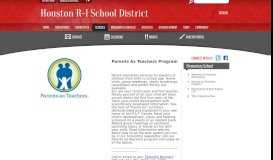 
							         Elementary School / Parents As Teachers Program								  
							    