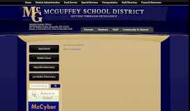
							         Elementary Student Handbook 2018-2019 - McGuffey School District								  
							    