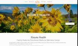 
							         Elevate Health								  
							    