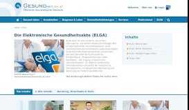 
							         ELGA - die elektronische Gesundheitsakte | Gesundheitsportal								  
							    