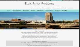 
							         Elgin Family Physicians								  
							    