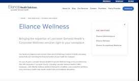 
							         Eliance Wellness - Eliance Health Solutions								  
							    