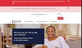 
							         Eligibility and Claims Lookup - SCAN Health Plan								  
							    