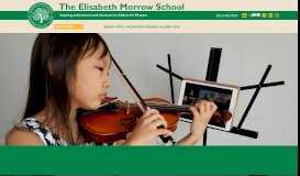 
							         Elisabeth Morrow School: New Jersey Private School								  
							    