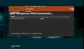 
							         Elite Dangerous Wiki:Community Portal - Fandom								  
							    
