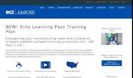 
							         Elite Learning Pass - Customer Portal | JobBOSS								  
							    