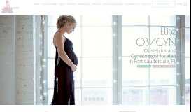 
							         Elite OB/GYN: Obstetrics and Gynecologist: Fort Lauderdale, FL								  
							    