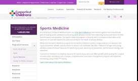 
							         Elite Sports Medicine | Sports Injury Treatment | Children's Hospital								  
							    