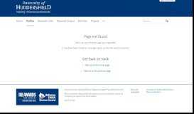 
							         Elizabeth Caldwell — University of Huddersfield Research Portal								  
							    