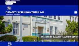 
							         Elizabeth Learning Center								  
							    