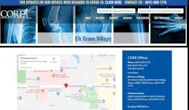 
							         Elk Grove Village - Core Orthopedics								  
							    