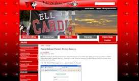 
							         Ell-Saline USD 307 - PowerSchool Parent Portal Access								  
							    