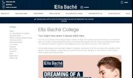 
							         Ella Baché College | Beauty Therapy Courses | Online and On-Campus								  
							    