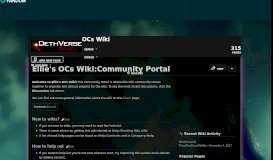 
							         Ellie's OCs Wiki:Community Portal - Fandom								  
							    