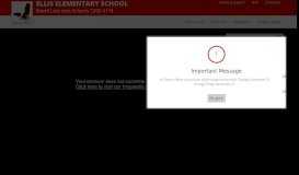 
							         Ellis Elementary / Homepage - Round Lake School District								  
							    