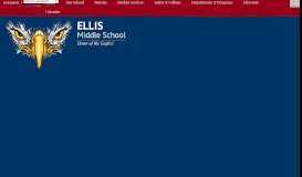 
							         Ellis Middle / Welcome to Ellis Middle School/Bienvenidos a la pagina ...								  
							    