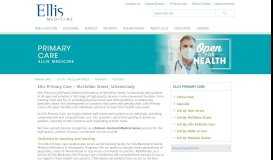 
							         Ellis Primary Care - McClellan Street, Schenectady - Ellis Medicine								  
							    