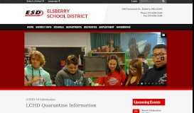 
							         Elsberry School District: Home								  
							    