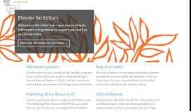 
							         Elsevier for Editors | Editorial Boards Listings								  
							    