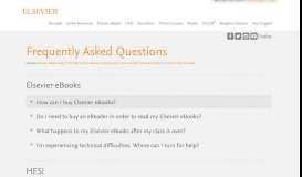 
							         Elsevier Student Life | FAQ - Evolve								  
							    