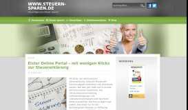 
							         Elster Online Portal - die elektronische Steuererklärungwww.steuern ...								  
							    