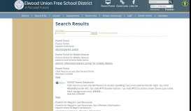 
							         Elwood Union Free School District								  
							    