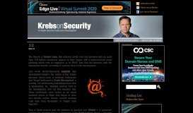 
							         Email Attack on Vendor Set Up Breach at Target — Krebs on Security								  
							    