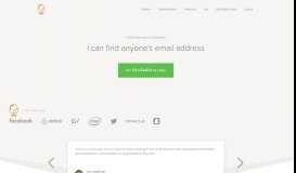 
							         Email Finder - Find anyone's email address — Norbert								  
							    