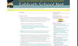 
							         Email lists | Sabbath School Net								  
							    
