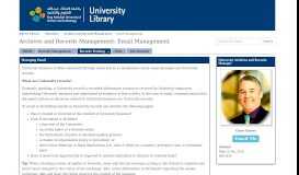 
							         Email Management - LibGuides - KAUST								  
							    