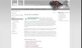 
							         Email mit GroupWise - Informationstechnologie der Fakultät 11 - LMU ...								  
							    