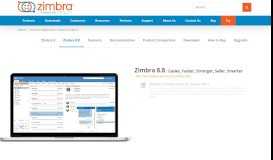 
							         Email Server Software for the Enterprise - Zimbra Collaboration ...								  
							    