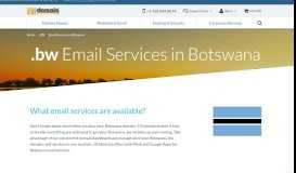 
							         Email Service for .bw in Botswana - .bw Botswana Google ...								  
							    