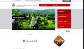 
							         Email Systems | The University of the West Indies at ... - UWI, Mona								  
							    