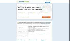 
							         EmailFinder.com: Email Search & Reverse Email Lookup								  
							    