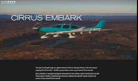 
							         Embark | Cirrus Aircraft								  
							    