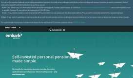 
							         Embark Pensions | Self-invested personal pensions, made ...								  
							    