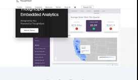 
							         Embedded Analytics, Analytics Reporting & Dashboards | ThoughtSpot								  
							    