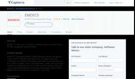 
							         EMDECS Reviews and Pricing - 2020 - Capterra								  
							    
