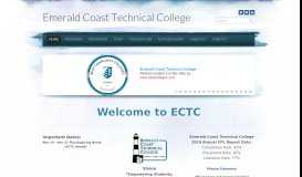 
							         Emerald Coast Technical College - ECTC - Home								  
							    