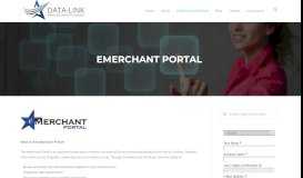 
							         eMerchant Portal | DataLink Bankcard Services								  
							    