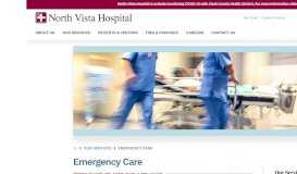 
							         Emergency Care | North Vista Hospital								  
							    