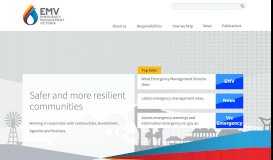 
							         Emergency Management Victoria: Homepage								  
							    