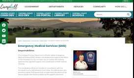 
							         Emergency Medical Services (EMS) | Campbell County, VA								  
							    
