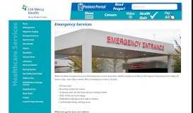 
							         Emergency - Mercy Medical Center								  
							    