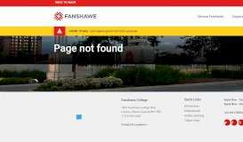 
							         Emergency Response | Fanshawe College								  
							    