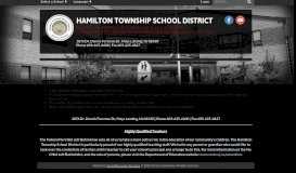 
							         Emergency School Closing Information - Hamilton Township School ...								  
							    